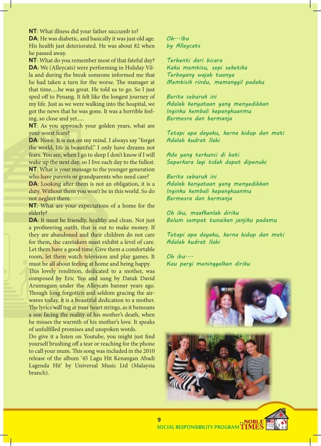 Noble Care Malaysia Magazine October
