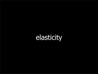 elasticity
 