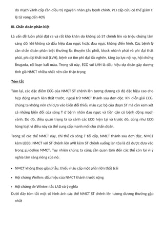 NHỒI MÁU CƠ TIM TƯƠNG ĐƯƠNG ST CHÊNH LÊN.docx