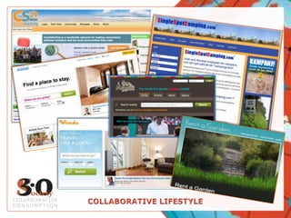 COLLABORATIVECONSUMPTIONCOLLABORATIVE LIFESTYLE