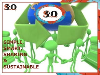 SIMPLE, SMART, SHARING & SUSTAINABLE 