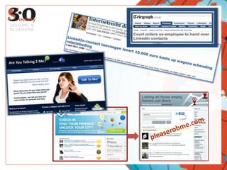 LESSONS & BLOOPERSpleaserobme.com