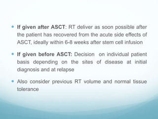 Radiotherapy contouring guideline for non-hodgkin lymphoma | PPTX