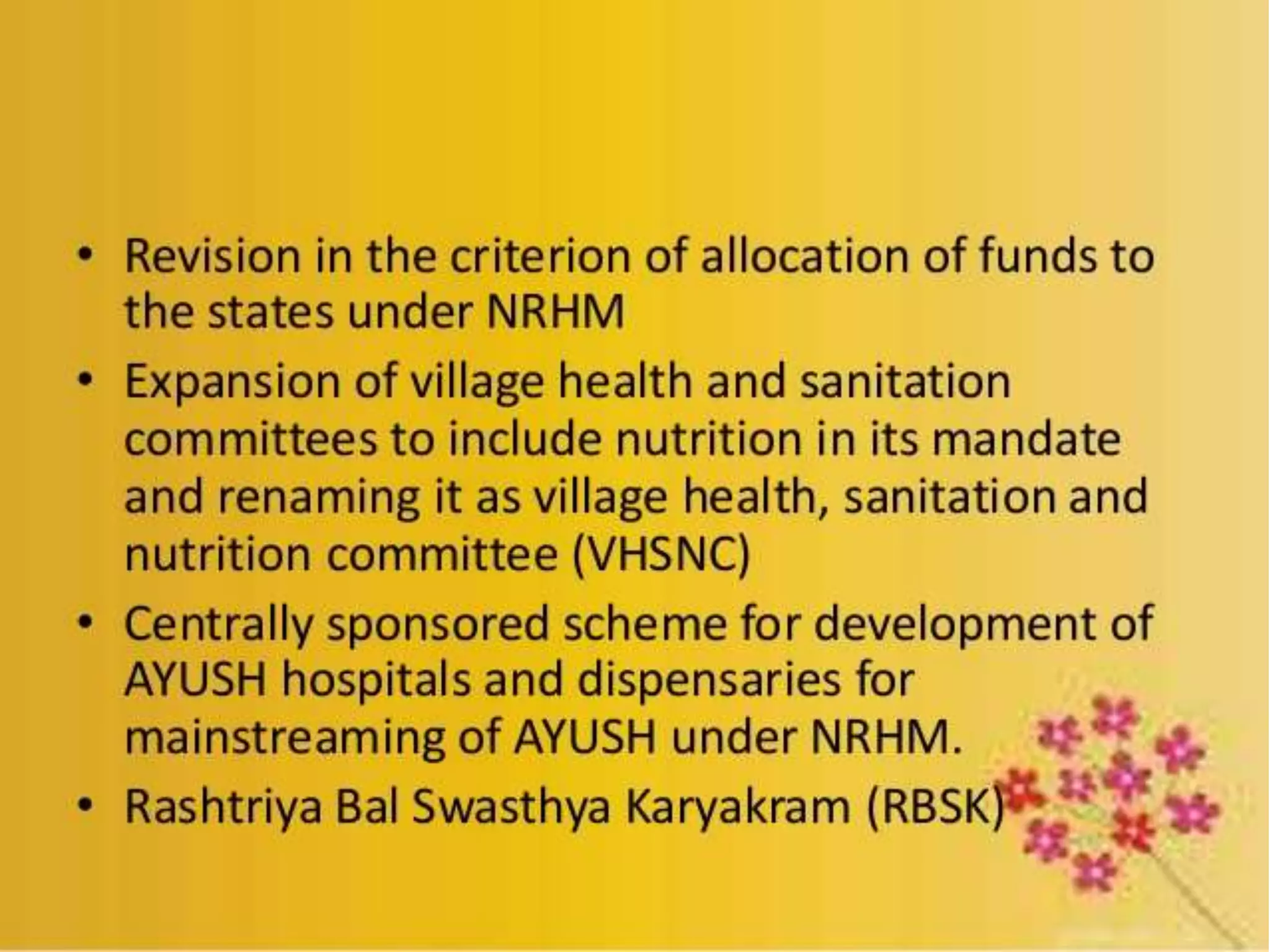 NHM - NRHM & NUHM