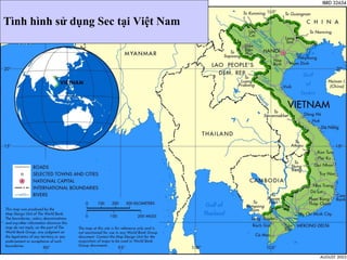 Tình hình sử dụng Sec tại Việt Nam
 