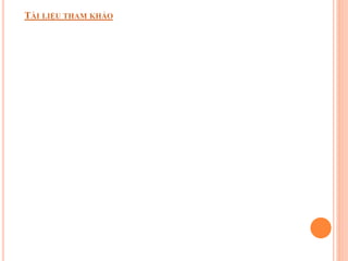 TÀI LIỆU THAM KHẢO
 