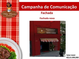 Campanha de Comunicação
Fachada
Fachada nova

Valor total:
R$115.000,000

 