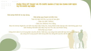 Giải pháp thiết kế và xây dựng
Giải pháp quy hoạch và kiến trúc
Toàn bộ diện tích khu vực dự án bao gồm
- Diện tích đất 7.000m2
- Diện tích 3000m2 cho 3 tầng
Siêu thị Intimex Nghệ An với kiến trúc theo kiểu Châu Âu, trang thiết bị hiện đại tạo nên một không gian mua
sắm thoáng mát đảm bảo đáp ứng mọi nhu cầu của khách hàng.
Giải pháp quy hoạch:
Công trình nằm ở vị trí trung tâm của khu đô thị. Kiến trúc của công trình phải kết hợp hài hoà cảnh quan, với
các công trình xung quanh nằm trong kiến trúc tổng thể của khu đô thị mới.
 