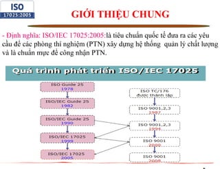 NGHIÊN CỨU TÌM HIỂU CHUẨN ISO/IEC GUIDE 17025 | PPT