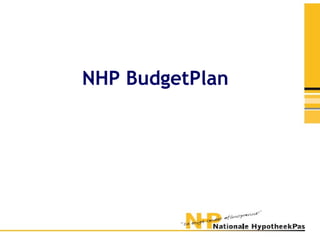 NHP BudgetPlan 