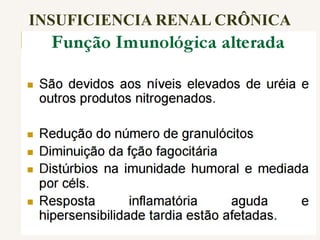 INSUFICIENCIA RENAL CRÔNICA
 
