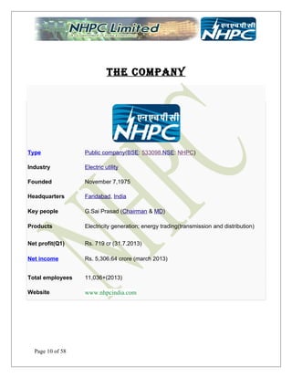 Nhpc project-parbati 2 on store accounting (finance) | DOC