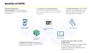 National Healthcare Providers Registry .pptx