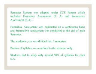 Remodeled Assessment: Class IX & X: 2019 - 20 | PDF