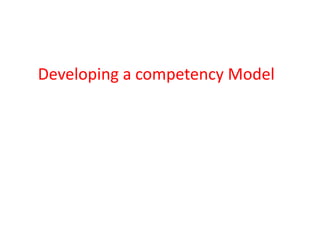 Examples of Competency