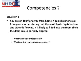 Developing a competency Model