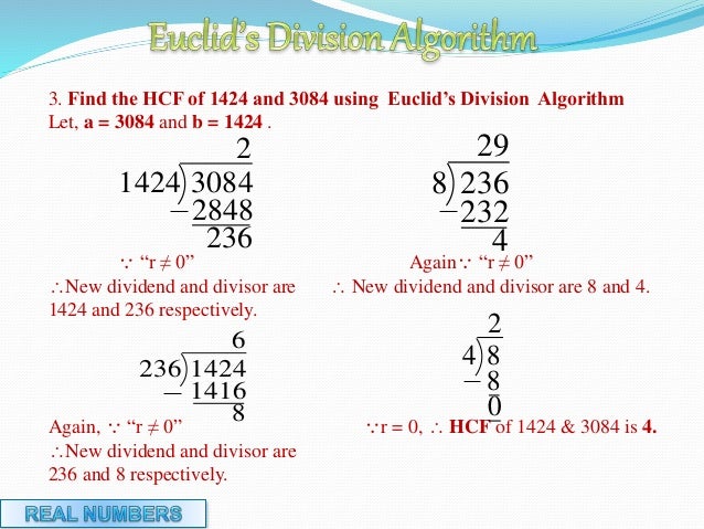 introduction to division algorithm