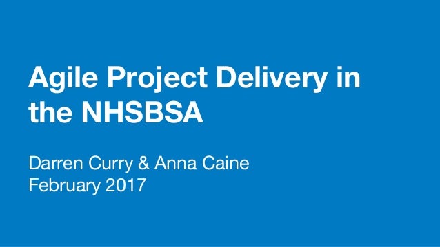 Directing Agile Change Presentation 22 Feb 17