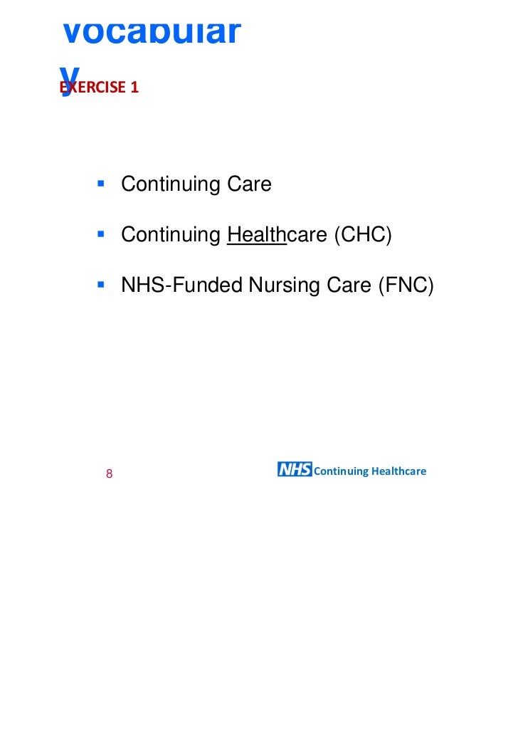nhs chc full day training presentation