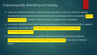 Nhscsp NHSCSP cervical screening program and treatment of CIN and CGIN | PPTX