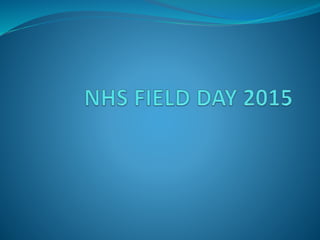 NHS field day 2015