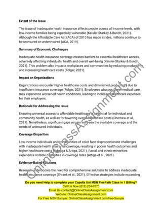 NHS FPX 6008 Assessment 2 Needs Analysis for Change.pdf