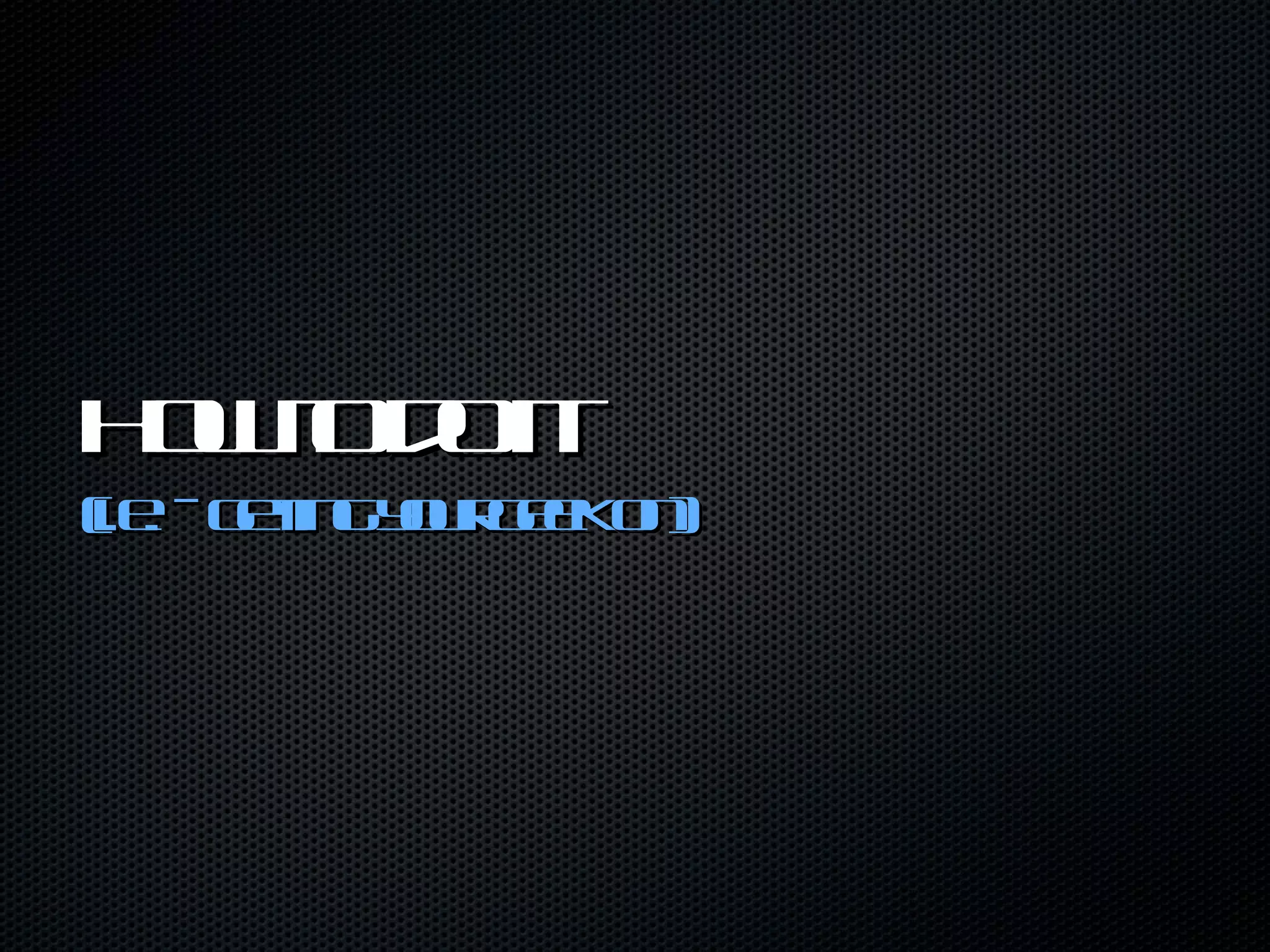 How to do it (i.e. - getting your geek on) 