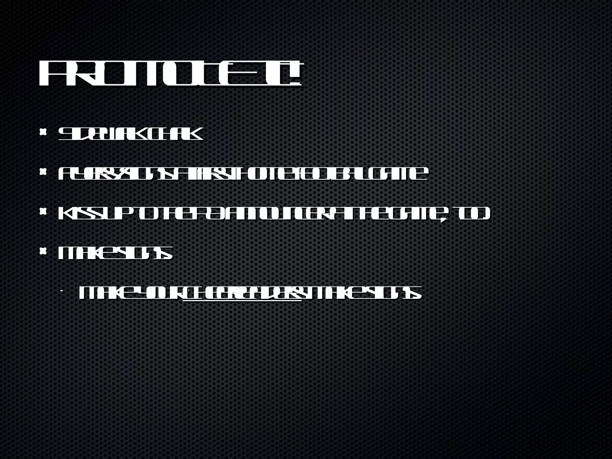 PROMOTE IT! Sidewalk chalk Flyers/signs at first home football game Kiss up to the PA announcer at the game, too. Make signs. Make your  cheerleaders  make signs. 