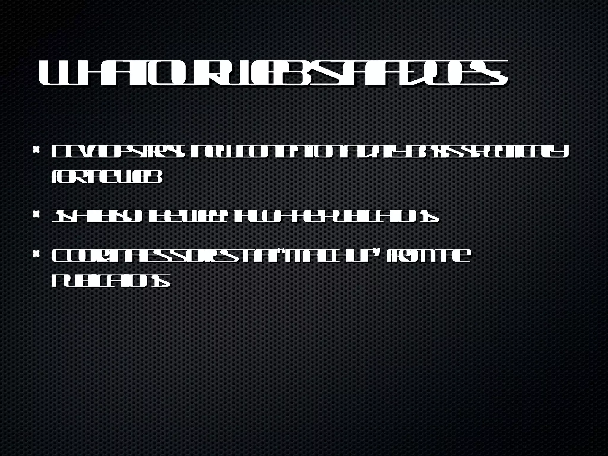What our web staff does: Develops fresh new content on a daily basis specifically for the web Is a liaison between all of the publications. Coordinates stories that “match up” from the publications. 
