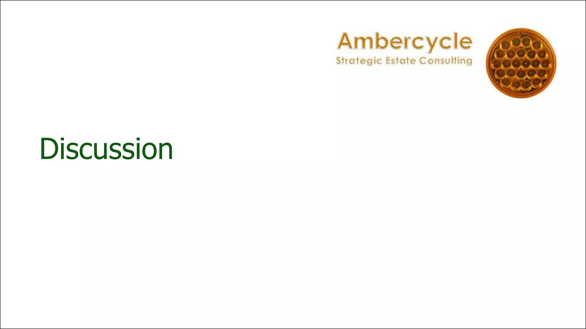 Discussion
COPYRIGHT © JONES LANG LASALLE IP, INC. 2011
 