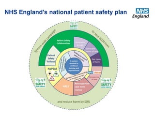 NHS England’s national patient safety plan 
 