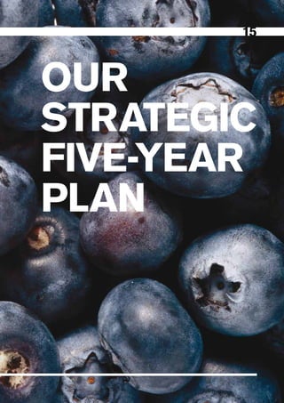 OUR
STRATEgiC
FivE-YEAR
plAN



        Contents
 