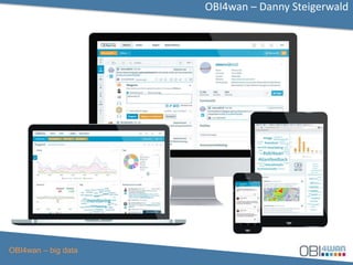 OBI4wan – Danny Steigerwald
OBI4wan – big data
 