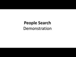 #NHSPUG @RHarbridge
50
People Search
Demonstration
 