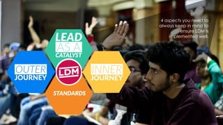 4 aspects you need to
always keep in mind to
ensure LDM is
implemented well.
 