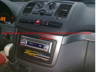 HEMEN EGOTEA  ALAITASUNA  SENTIARAZI EGITEN NAHU.PAISAJE BERRIAK  IKUSTEN DIRELAKOZ. 