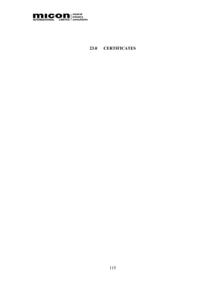 23.0   CERTIFICATES




         115
 