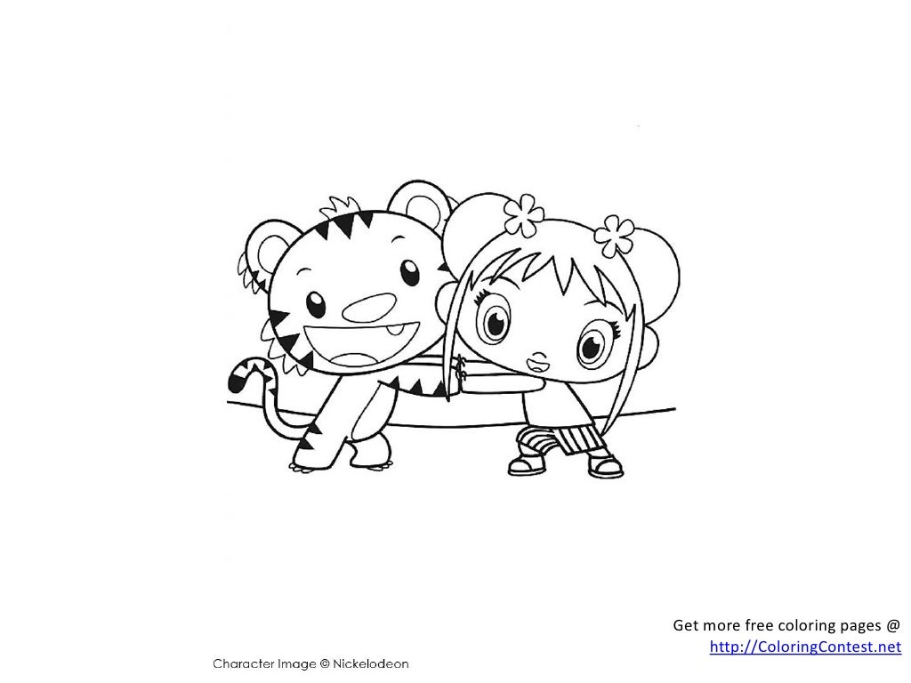 Free Ni Hao Kai Lan Coloring Pages - Free Ni Hao Kai Lan Coloring Pages