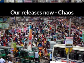 Our releases now - Chaos
© william veerbeek on Flickr. CC-NC-SA
 