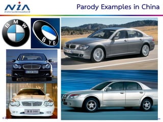 386 มิถุนายน 2559
Parody Examples in China
 