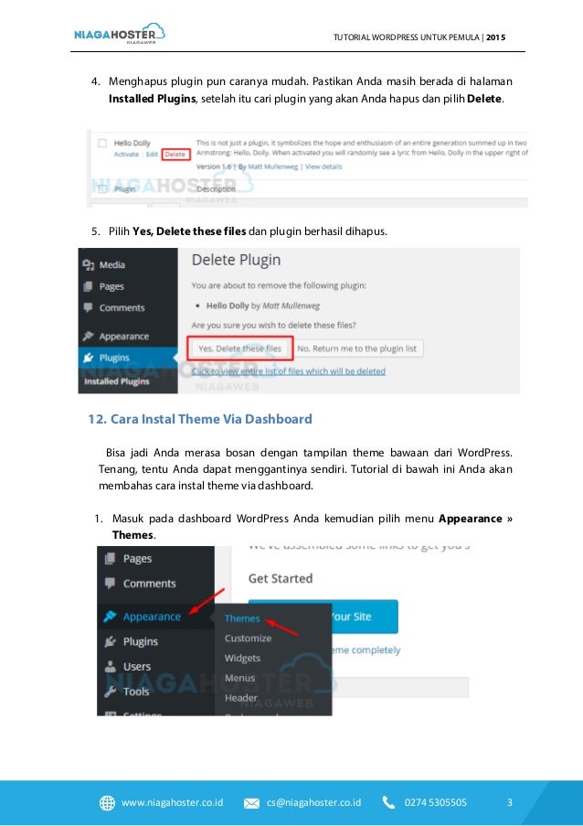Niagahoster Tutorial Wordpress Untuk Pemula Part 2 Niagahoster Tutorial Wordpress Untuk Pemula Part 2