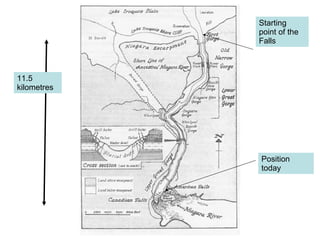 Starting point of the Falls Position today 11.5 kilometres 