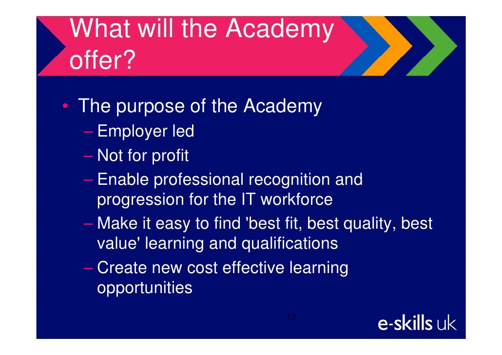 skills to offer an employer