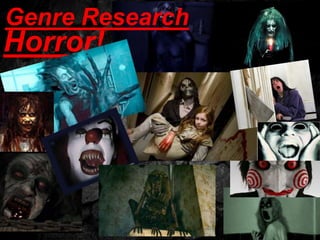 Genre Research

Horror!

 