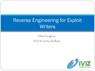Reverse Engineering for exploit writers | PPS