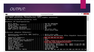 NETWORK INTERFACE CARD | PPTX