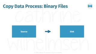 © 2020 Cathrine Wilhelmsen (hi@cathrinew.net)
Copy Data Process: Binary Files
Source Sink
 