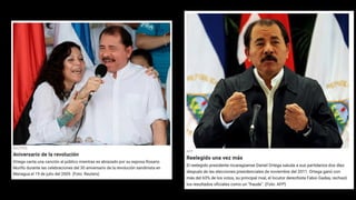 Nuevo periodo de gobierno de Daniel Ortega en Nicaragua