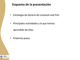 Género en cadenas de valor ganadería de doble propósito en Nicaragua