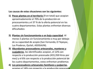 Análisis de cadenas de la leche en Nicaragua:Madriz, Nueva Segovia, Jinotega y Matagalpa